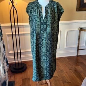 Anthropologie Rachel Snake Print Tunic Fresd